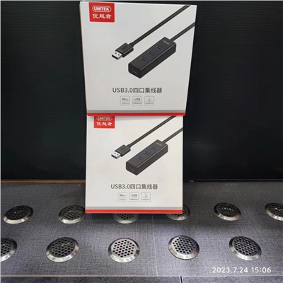 优越者/UNITEK Y-3089ABK 网络设备USB3.0四口集线器