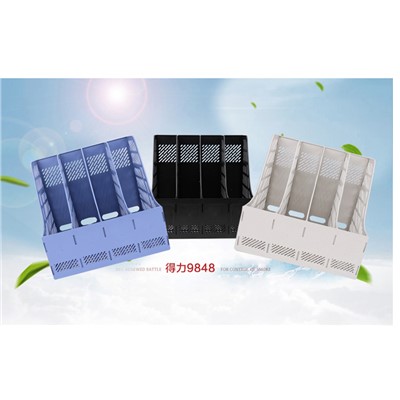 得力/deli 9848收纳/陈列用品/文件框/四联文件框